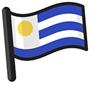 Uruguay Flag cursor