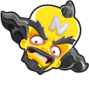 Crash Bandicoot Dr. Neo Cortex and Ray Gun cursor
