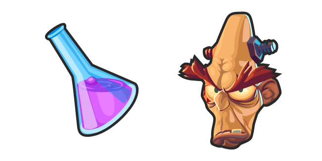 Crash Bandicoot Dr. Nitrus Brio and Potion