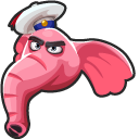 Crash Bandicoot Pink Elephant cursor