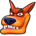 Crash Bandicoot Tiny Tiger and Trident cursor