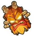 Crash Bandicoot Uka Uka pointer