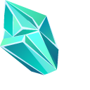 Aquamarine Crystal pointer
