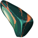 Bloodstone Crystal pointer