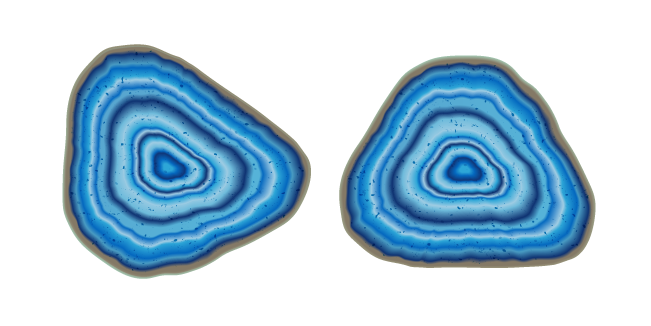 Blue Agate Crystal