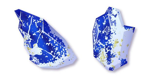 Blue Lazurite Crystal