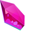 Magenta Crystal pointer