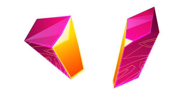 Pink Zircon Crystal