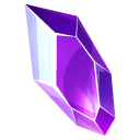 Purple Sapphire Crystal pointer