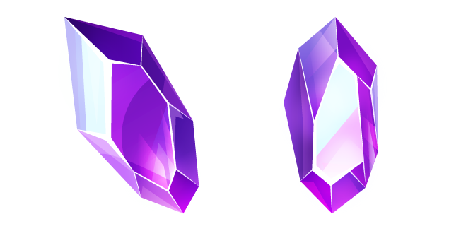 Purple Sapphire Crystal