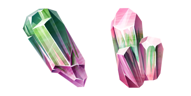 Watermelon Tourmaline Crystal