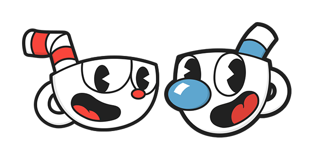 Cuphead and Mugman