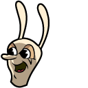 Cuphead Announcer Snail cursor