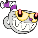 Cuphead Evil Cuphead and Vile Mugman pointer