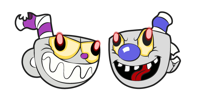 Cuphead Evil Cuphead and Vile Mugman