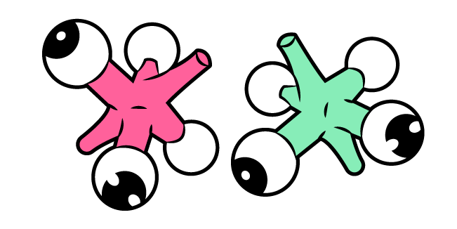 Cuphead Green and Pink Jack