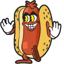 Cuphead Hot Dog cursor