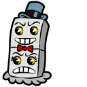 Cuphead Pip and Dot cursor