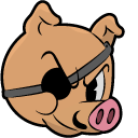 Cuphead Porkrind and Roundabout Bottle cursor