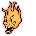 Cuphead Pyro Head cursor