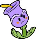 Cuphead Terrible Tulip and Murderous Mushroom pointer