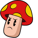 Cuphead Terrible Tulip and Murderous Mushroom cursor