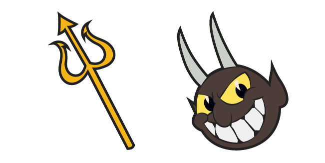 Cuphead The Devil with Trident