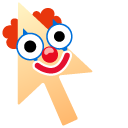 Cursoji - Clown Face pointer