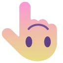 Cursoji - Cute Upside-Down Face cursor