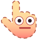 Cursoji - Dotted Line Face cursor