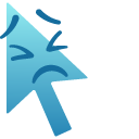 Cursoji - Persevering Face pointer