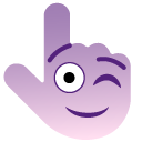 Cursoji - Winking and Smirking Face cursor