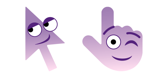 Cursoji - Winking and Smirking Face
