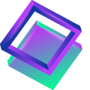 3D Abstract Square cursor