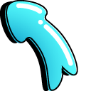 3D Aqua Color pointer