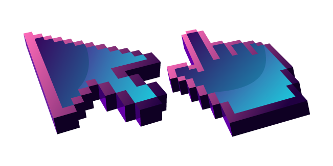 3D Dark Blue Abstract