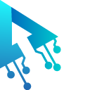 Blue Motherboard pointer