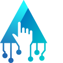 Blue Motherboard cursor