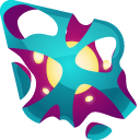 Colorful Holey Stone pointer