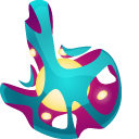 Colorful Holey Stone cursor