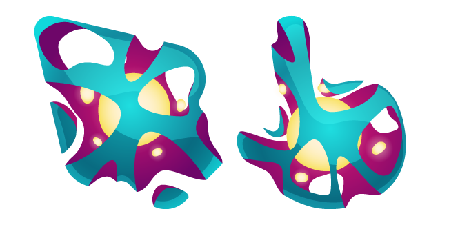 Colorful Holey Stone