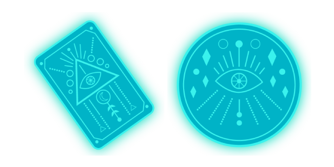 Divination Card and Magic Circle