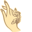 Elegant Plant and Hand cursor
