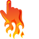 Flame cursor