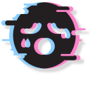 Glitch Emoticon cursor