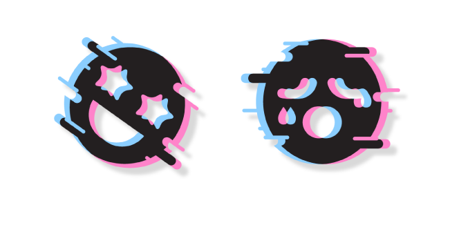 Glitch Emoticon