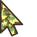 Green Brown Camo pointer