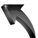 Jet Black 3D pointer