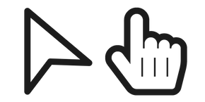 Modern Black Outline