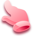 Pink Flat and Shiny cursor